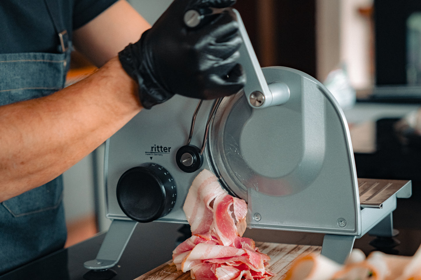 手動ミートスライサー